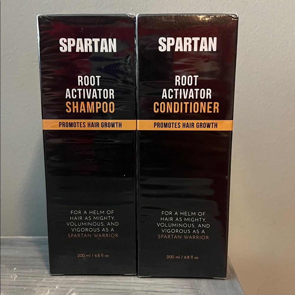 Spartan Root Activator Shampoo and Conditioner Set